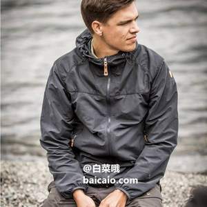 国内折后￥1359，Fjallraven 瑞典北极狐 Abisko 男士防泼水连帽夹克 $76.49（需用码）