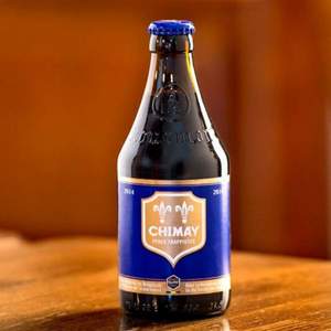 比利时进口，Chimay 智美 蓝帽精酿啤酒 330ml*6瓶 *2件