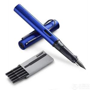 LAMY 凌美 恒星系列F尖时尚钢笔+黑色墨芯5支  2套 ￥215.75含税包邮