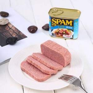 限地区，SPAM 世棒 清淡味午餐肉罐头 340g*3件