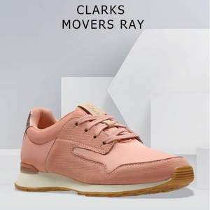 18新款 Clarks 其乐 Floura 女士真皮休闲运动鞋 Prime会员免费直邮