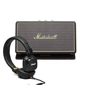 Prime会员专享镇店之宝，Marshall 马歇尔 Stockwell 便携式无线蓝牙音响+Major II 有线耳机