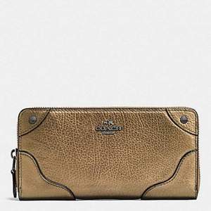 Coach 蔻驰 Grain Leather Mickie 女士真皮钱包 2.5折 $67.49（需用码）