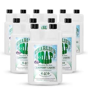 Charlie's Soap 查理洗涤剂 婴幼儿适用 天然环保洗衣液950ml*6 