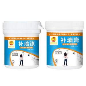 房屋卫士 补墙膏800g+补墙漆560g 送工具