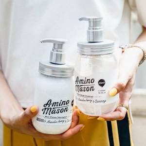 Amino Mason 升级氨基酸无硅油 洗发水/护发素 多款 450ml *3件
