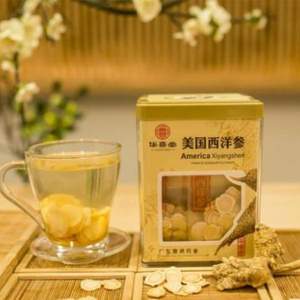 華喜堂 美國(guó)進(jìn)口西洋參切片含片50g*2件 48元包郵