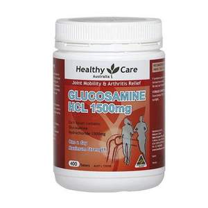 Healthy Care 鹽酸氨糖維骨力關(guān)節(jié)靈 400片*2瓶 ￥243包郵