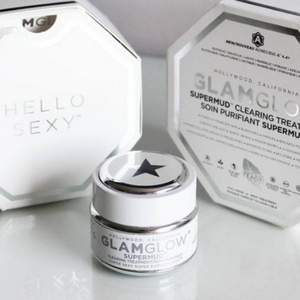 解禁直郵！GLAMGLOW 格萊魅 火山泥黑泥發(fā)光面膜 白罐 50g ￡12.8