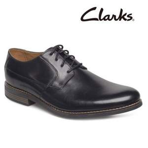 18秋冬新款 Clarks 其乐 Becken Plain 男士真皮系带鞋 