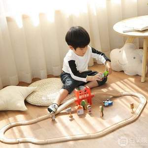 网易严选 儿童木制轨道玩具 32件组