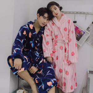 18冬款，Cottonshell 棉籽殼 男女款法蘭絨睡袍裙 多色