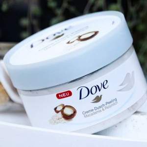 单件包邮，Dove 多芬  坚果米浆 冰淇淋身体磨砂膏225ml*4罐