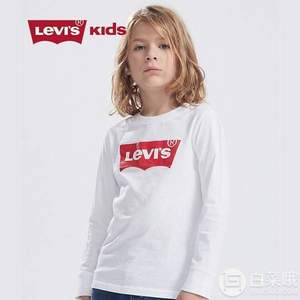 Levi's 李維斯 男童純棉復(fù)古長袖T恤 四款