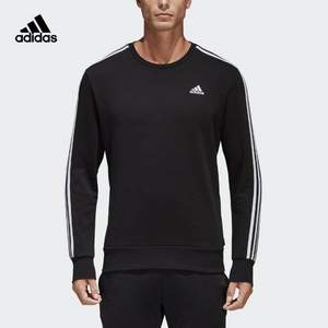 adidas 阿迪达斯 运动型格 男士运动休闲套头卫衣B45731
