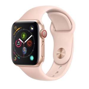 限地区，Apple 苹果 Apple Watch Series 4 智能手表 蜂窝数据版 40mm 砂粉色