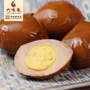 中華老字號，六味齋 鹵雞蛋 190g*4袋