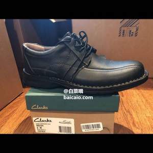 限尺碼，Clarks 其樂 Espace 男士真皮健步休閑鞋 Prime會員免費直郵含稅