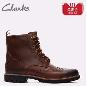 18双十一预售，Clarks 其乐 Batcombe Lord男士系带工装马丁靴 3色