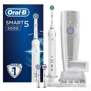 再降￥29历史新低！Oral-B 欧乐B 5000型 专业护理电动牙刷 Prime会员免费直邮含税 