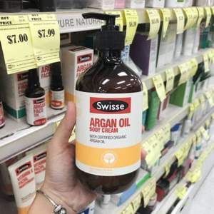 Swisse 摩洛哥坚果油保湿身体乳 500ml *3件 149元包邮包税