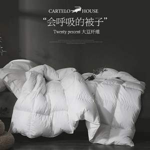 卡帝乐鳄鱼 大豆纤维冬被被芯3斤~8斤均一价