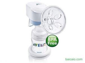 Amazom：創(chuàng)新低，飛利浦Philips AVENT Single Electric Breast Pump 新安怡電動吸乳器 $78.30