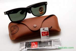 Amazon：Ray-Ban RB2132 New Wayfarer Sunglasses 雷朋 徒步旅行者系列 经典太阳镜 $76.18