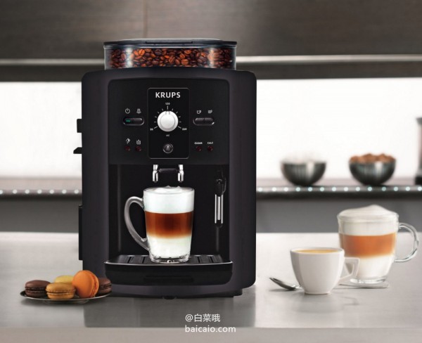 KRUPS EA8150 全自动咖啡机 新低€255.45 直邮到手￥2570