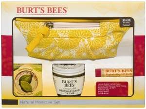 Amazon：Burt's Bees Natural Manicure Gift Set小蜜蜂自然美甲套装 使用万事达卡S&S后仅$9.56