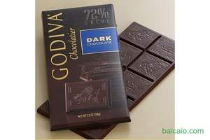 Amazon：@吃貨們 時(shí)隔多日再次到貨！ 歌帝梵Godiva 72%黑巧克力 31%牛奶巧克力 100克*5塊 $16.6