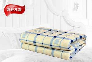 國內(nèi)優(yōu)惠：蘇寧易購 彩虹全線路特別安全保護雙控雙溫電熱毯 參加0元購活動 ￥166（實際成本￥83）