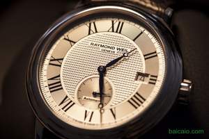 Amazon：降$60！蕾蒙威Raymond Weil Maestro 經(jīng)典大師系列 自動(dòng)上鏈小秒針男表$840 國內(nèi)￥13200元