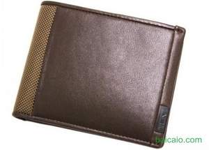 Amazon：最佳禮品驚爆價 Tumi Alpha Stripe Double Billfold Wallet 納帕牛皮錢包 歷史最低$42.17