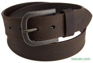 Amazon：銷量第一，結(jié)實時髦！Dickies 38mm Leather Belt 帝客 男士皮帶 $14.99 可疊加8折