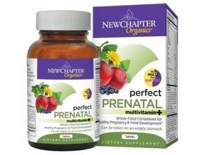 Amazon：再降$7！新章（New Chapter） Perfect Prenatal Trimester全天然完美孕寶孕婦綜合營養(yǎng)素 270片裝S&S后最低僅$41.6，192片裝S&S后最低僅$29.45！