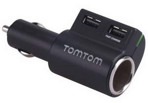 Amazon:TomTom Universal High Speed Multi-Charger 多功能车载快速充电器 历史最低$17.71