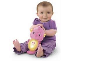 Amazon：Fisher-Price Seahorse費雪安撫海馬 粉色環(huán)保包裝$14.88，粉色/藍(lán)色零售包裝均為$16.99