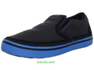 Amazon：Crocs Men's Hover Weld Slip-On Sneaker 卡洛驰男士帆布板鞋 叠加8折码仅$33.44