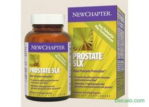 Amazon：基友福音！ 新章 New Chapter Prostate 5LX 前列腺保健顶级配方120粒 S&S后$21.45