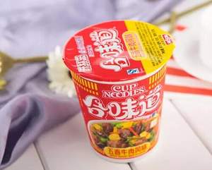 NISSIN 日清 合味道杯面 10口味入 84g*12杯 赠双汇火腿12根