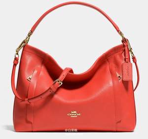 COACH 蔻驰 女士真皮单肩手提包 新低$112.99 