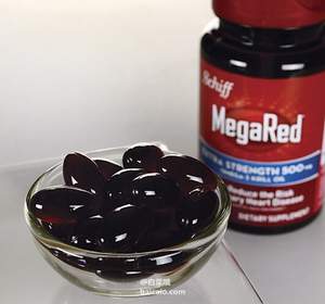 Schiff MegaRed 富含Omega-3 南极磷虾油软胶囊350mg*130粒