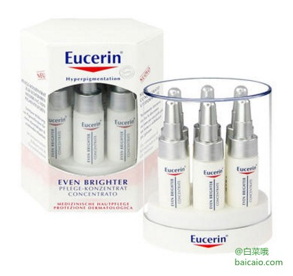 Eucerin 优色林 美白祛斑精华液 5ml*6瓶 ￥199包邮包税（￥229-30）