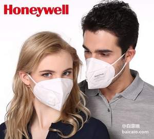 Honeywell 霍尼韦尔 耳带式带呼吸阀防雾霾口罩H930V 25只*4 ￥172.8包邮 