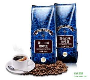 GEO 吉意歐 藍(lán)山口味咖啡豆500g*5 ￥89.5 