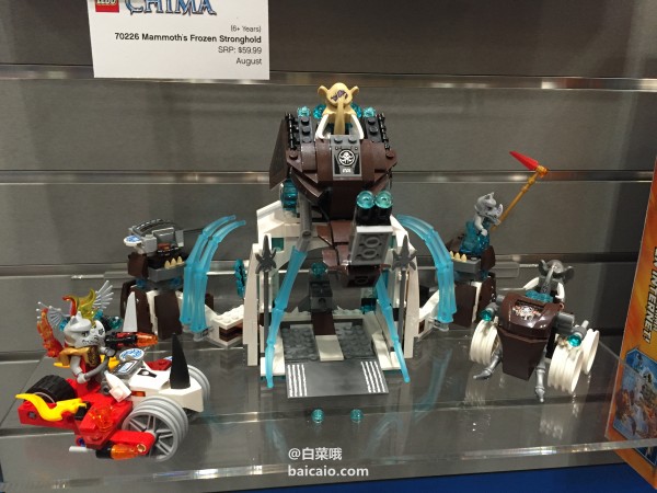 LEGO 樂高 氣功傳奇 70226 猛犸冰王座 ￡24.11 直郵無稅到手￥323