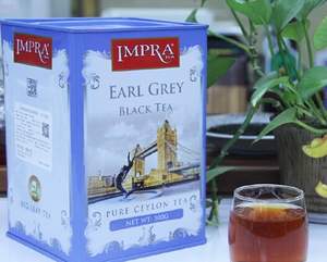 斯里兰卡进口，英伯伦 格雷伯爵调味茶&英式早茶 大叶红茶 500g 