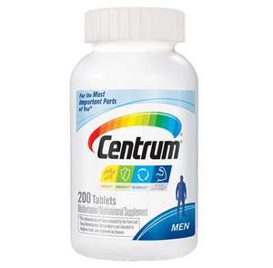 Centrum 善存 50岁以下男性综合维生素 200片装*2瓶 ￥186.82含税包邮