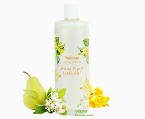 Waitrose 经典系列 小苍兰& 梨子味沐浴露 500ml*5瓶 ￥176.8包邮包税